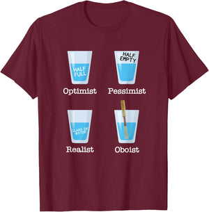 Oboist Orchestra Music Oboe T-Shirt - T-Shirt | Maroon