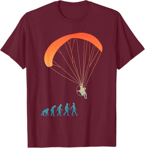 Paramotor Art Women Paramotoring PPG Paramotor Lover T-Shirt - T-Shirt | Maroon