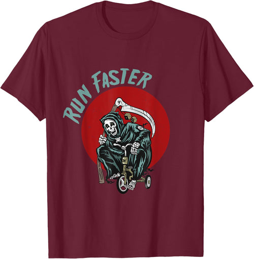 Run faster Grim Reaper Last Responder Funny Dark Humor gift