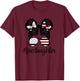 Proud Firefighter Daughter Of A Fireman Daughter T-Shirt - T-Shirt | Maroon