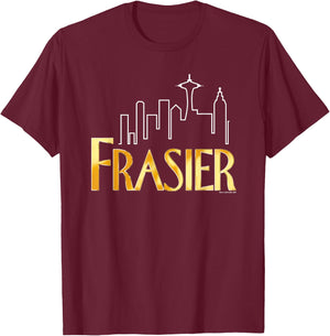 Frasier Frasier Logo T-Shirt - T-Shirt | Maroon