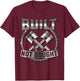 Funny Mechanic Race Car Gift Built Not Bought Men T-Shirt - T-Shirt | Maroon