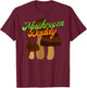 Mushroom Daddy T-Shirt - T-Shirt | Maroon