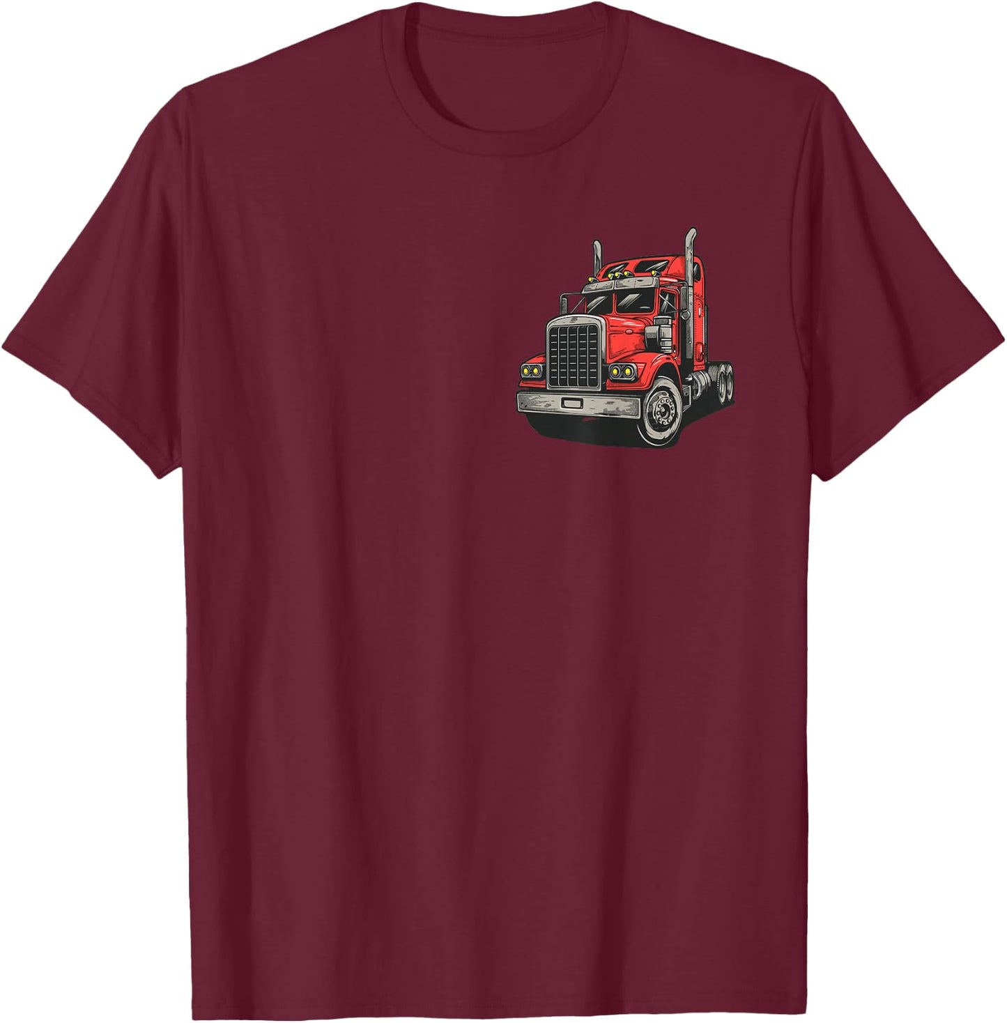 Truck driver T-Shirt - T-Shirt | Maroon