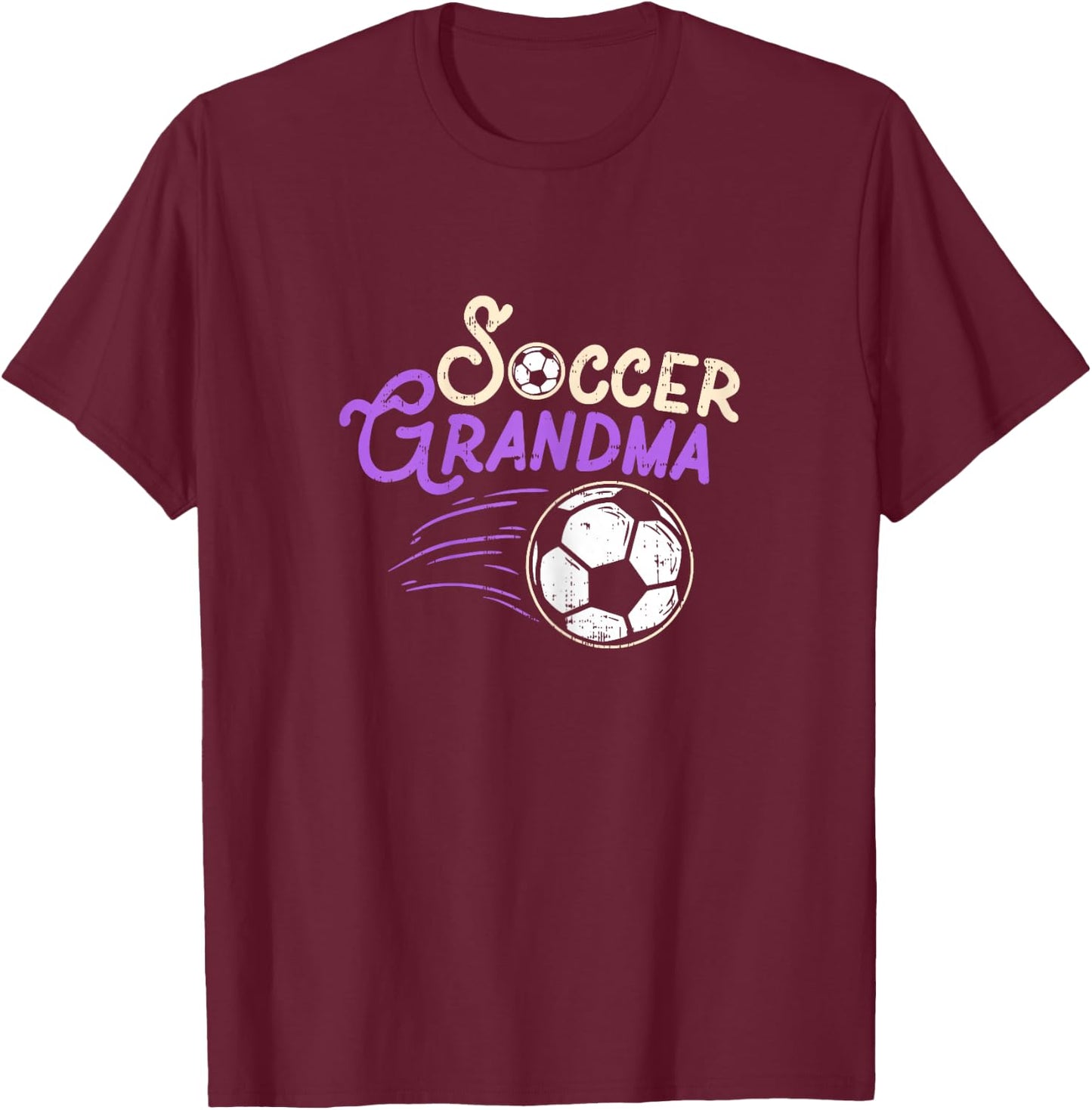 Soccer Grandma T-Shirt - T-Shirt | Maroon