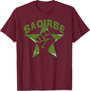 Saoirse Irish Republican Freedom T-Shirt - T-Shirt | Maroon