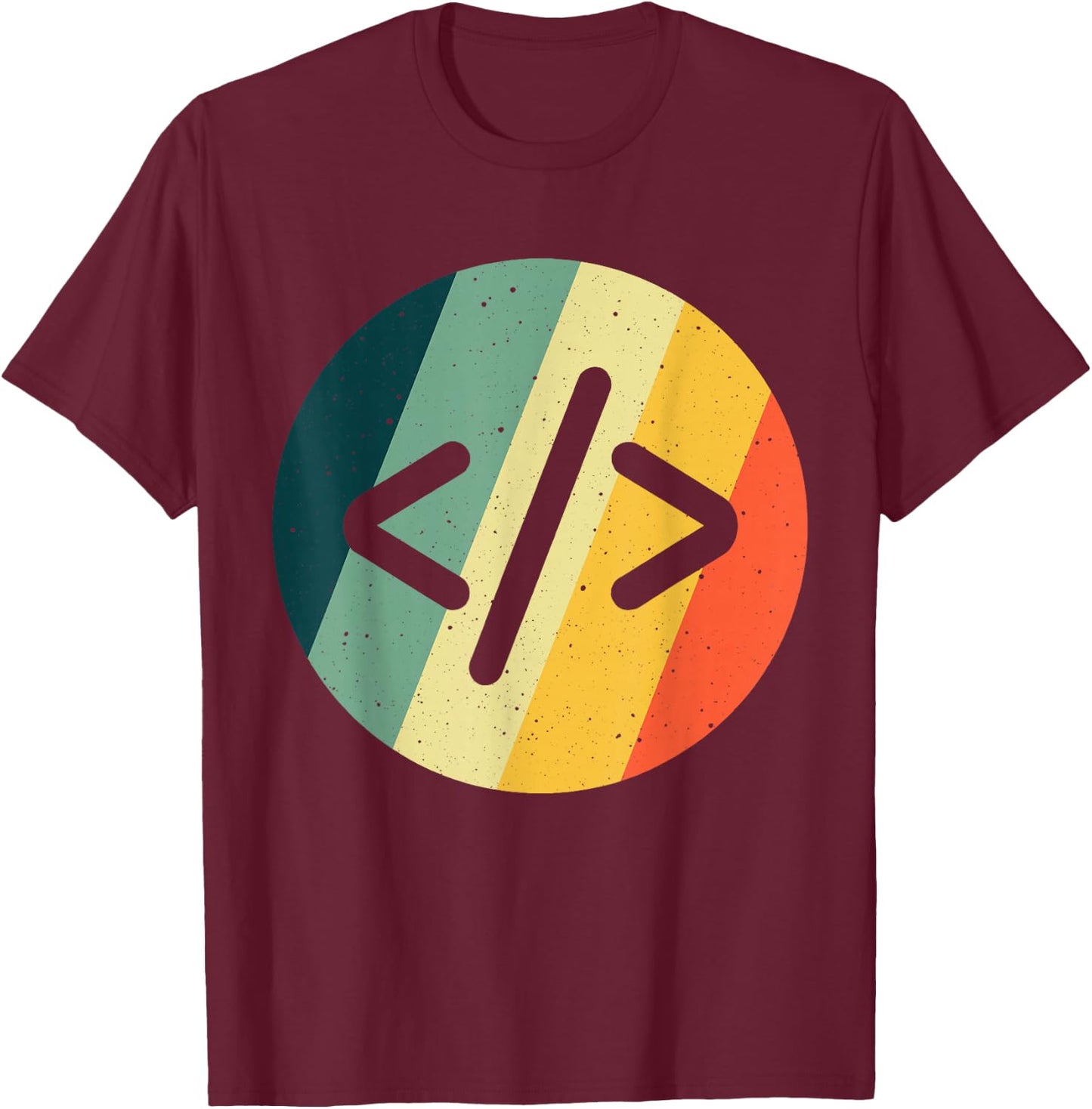 Cool Web Developer Art Women HTML Programmer Lovers T-Shirt - T-Shirt | Maroon