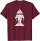 Laos 3 Headed Elephant Erawan Airavata | Laotian | Sabaidee T-Shirt - T-Shirt | Maroon