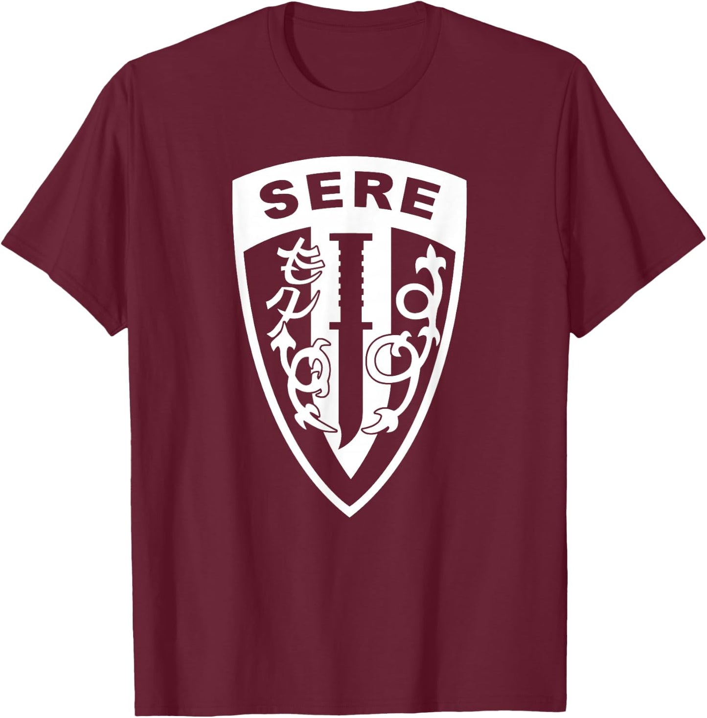 SERE Survival Evasion Resistance Escape School T-Shirt - T-Shirt | Maroon