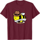 Funny Beehaw Cowboy Bee Lovers Western Country Cowgirl Gift T-Shirt - T-Shirt | Maroon