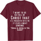 Christ Christian Mosquito Joke Funny T-Shirt - T-Shirt | Maroon
