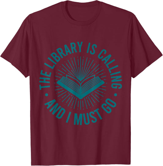 Library Employees Bookworm Book Lovers Reading Rat T-Shirt - T-Shirt | Maroon