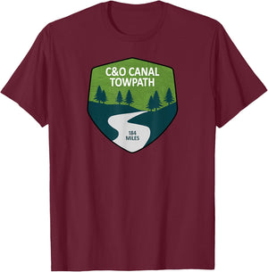 C&O Canal Towpath T-Shirt - T-Shirt | Maroon