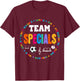 TEAM Specials Teacher TRIBE Squad Back To Primary School T-Shirt - T-Shirt | Maroon