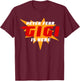 Never Fear Gigi Is Here Super Grandma Gigi Superhero T-Shirt - T-Shirt | Maroon