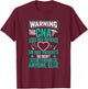 Zertifizierte Pflegeassistentin GEschenk CNA Nurse - Certified Nurse Assistance Women's Black Modern Letter Print T-Shirt - T-Shirt | Maroon