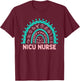 NICU Nurse RN Neonatal Intensive Care Nursing T-Shirt - T-Shirt | Maroon