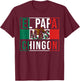 El Papa Mas Chingon - Funny Best Mexican Dad Gift T-Shirt - T-Shirt | Maroon