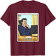 El Jefe Gift The Boss Card Mexican Lottery The Chief Card T-Shirt - T-Shirt | Maroon