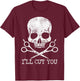 Vintage Barber Hairdresser Hairstylist Gift T-Shirt - T-Shirt | Maroon