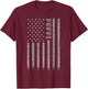 Poppi American Flag T-Shirt - T-Shirt | Maroon