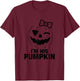 Im His Pumpkin Matching Halloween Couples Him And Her Women T-Shirt - T-Shirt | Maroon
