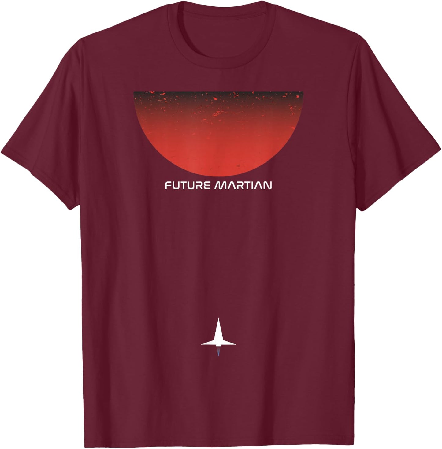 Occupy Mars Future Martian Shirt Kids Gift T-Shirt - T-Shirt | Maroon