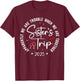 Sisters Trip 2025 Weekend Vacation Matching Group T-Shirt - T-Shirt | Maroon