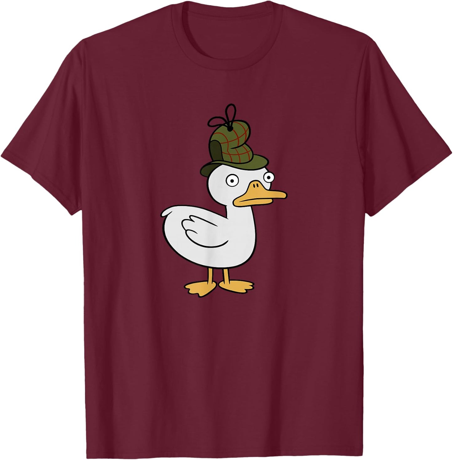 Disney Channel Gravity Falls Duck-Tective T-Shirt - T-Shirt | Maroon