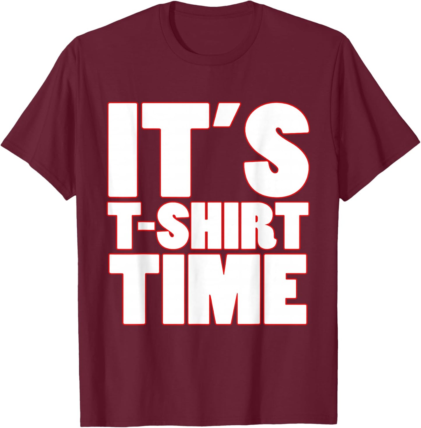 Gym Tan Laundry GTL New Jersey It's Time T-Shirt - T-Shirt | Maroon