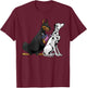 Dalmatian Doberman Dog Cool Tattoo Artist Gifts Tattooist T-Shirt - T-Shirt | Maroon