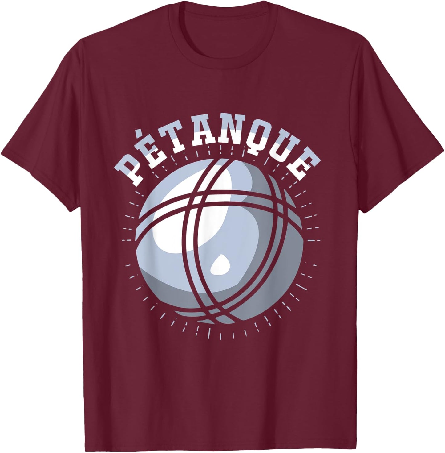 Petanque T-Shirt - T-Shirt | Maroon