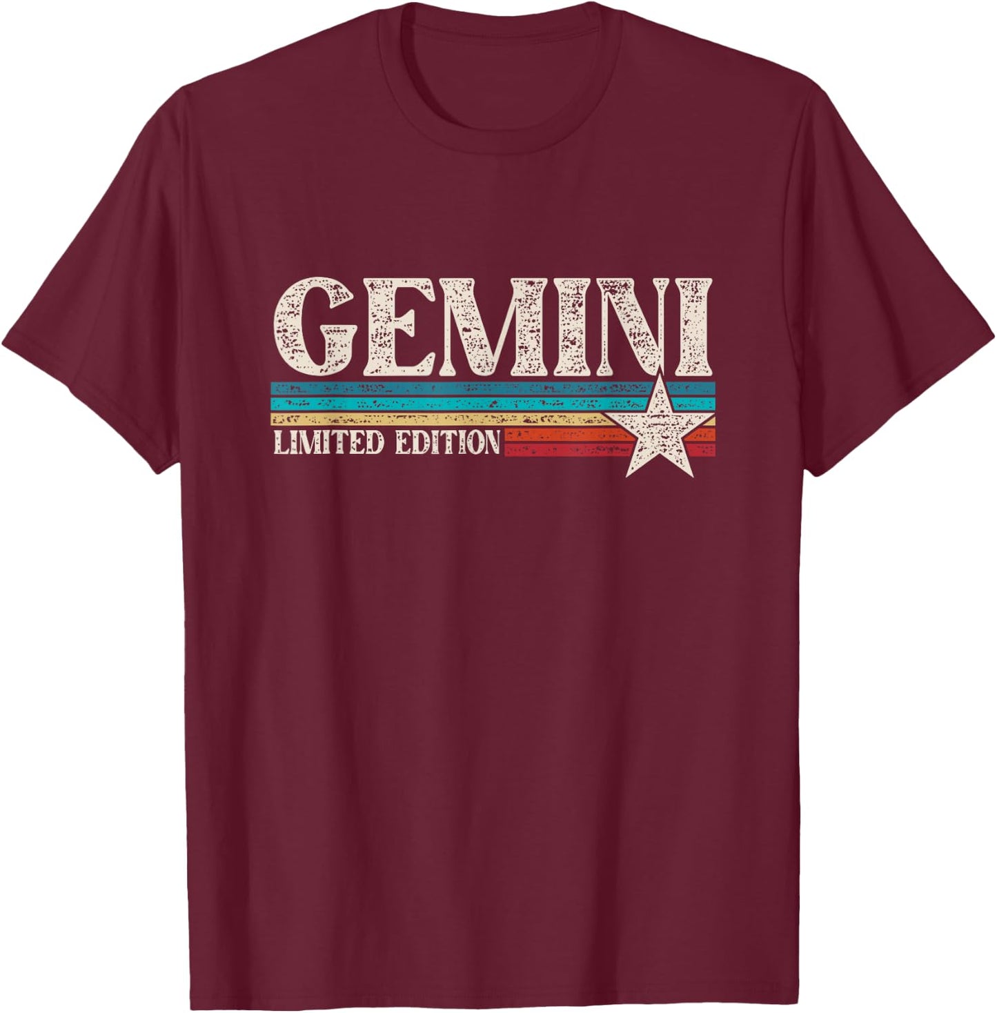 Zodiac sign Gemini T-Shirt - T-Shirt | Maroon