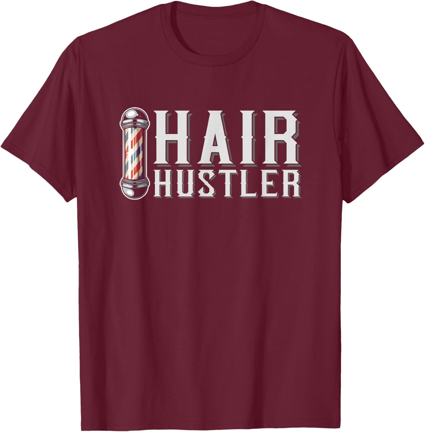 Barber - Hairdresser Hairstylist Barbershop Barber T-Shirt - T-Shirt | Maroon