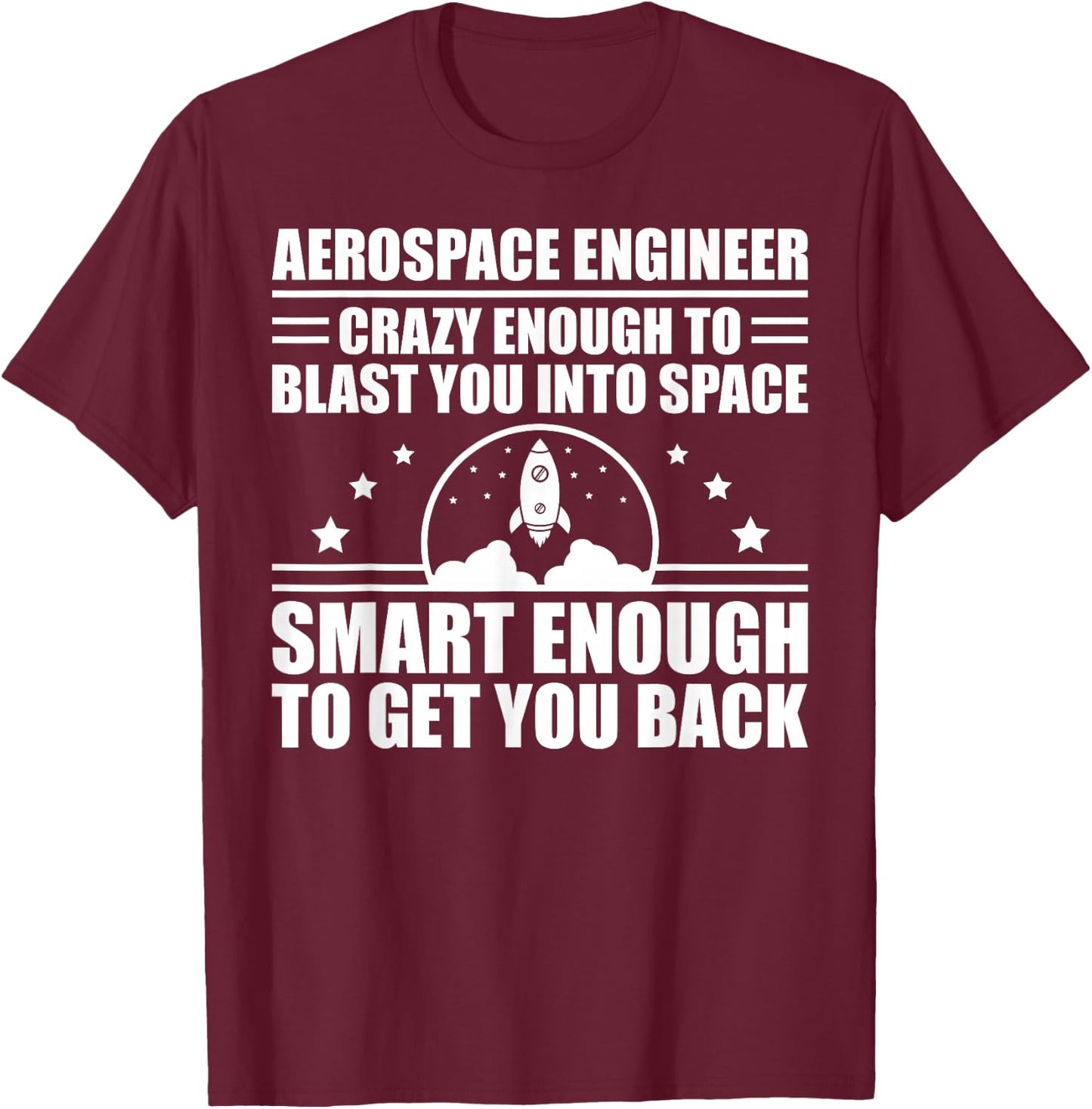 Cool Aerospace Engineer Art Women Aeronautical Space T-Shirt - T-Shirt | Maroon