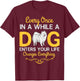 American Eskimo Dog Puppies Owner Lover Women Girls Kids T-Shirt - T-Shirt | Maroon
