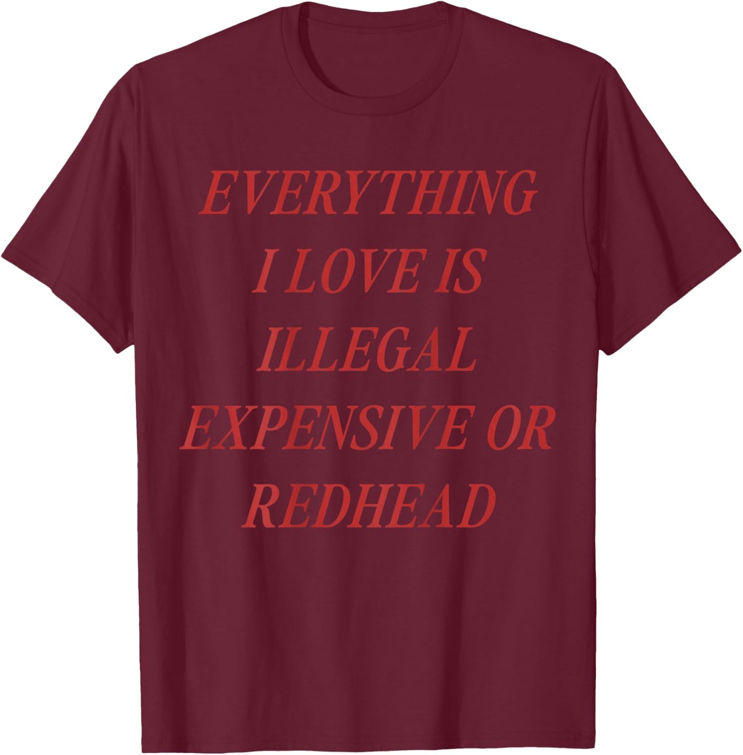 (ON Back) T-Shirt - T-Shirt | Maroon