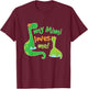 Kids My Mimi Loves Me Grandson Dinosaur T-Shirt - T-Shirt | Maroon