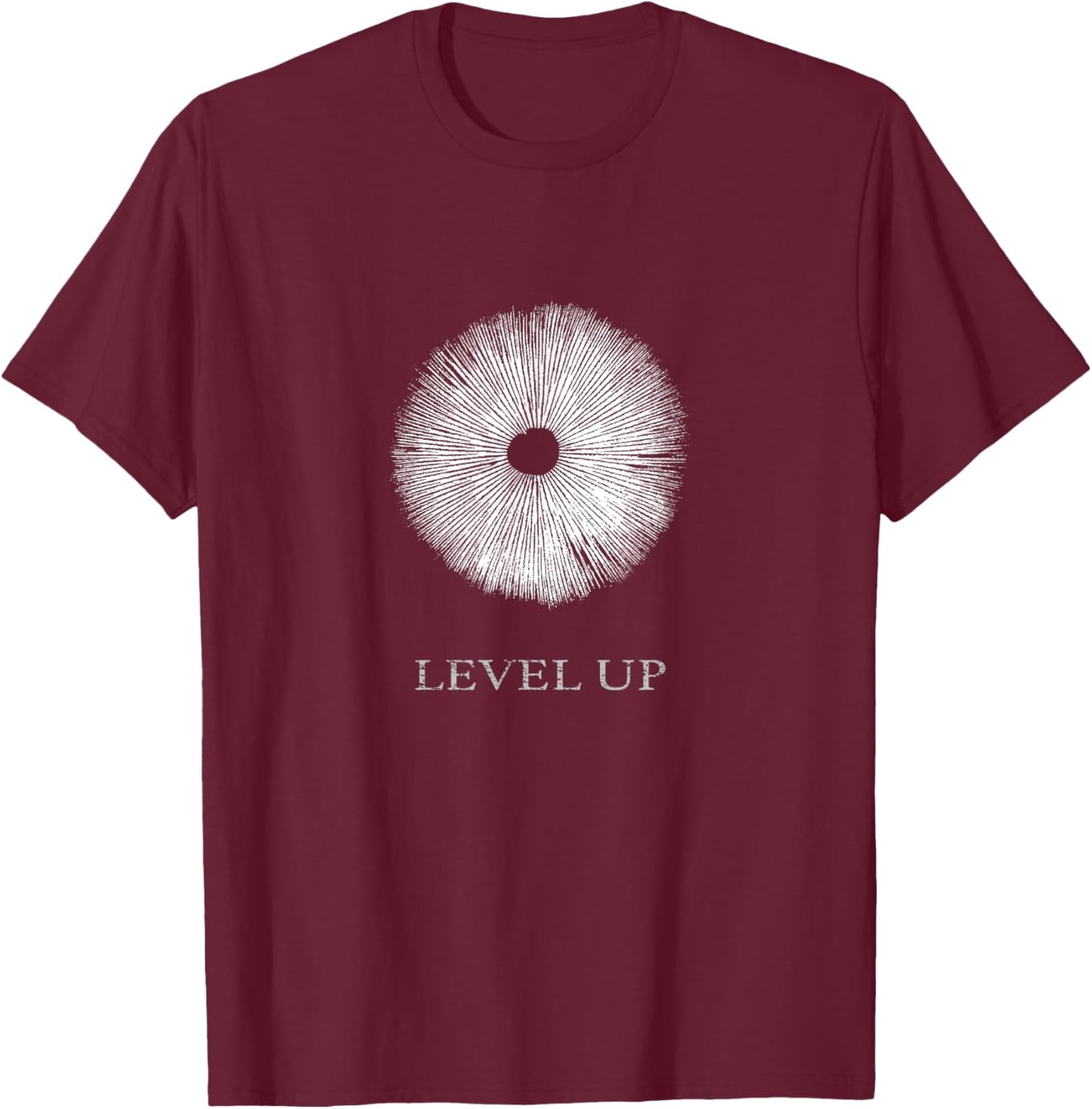 Mushroom Spore Print Mycology T-Shirt - T-Shirt | Maroon