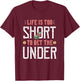 Bet the Over Retro Vintage Sports Betting Gambling T-Shirt - T-Shirt | Maroon