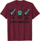 Funny Dog Groomer Gift Women Cool Pet Dog Grooming T-Shirt - T-Shirt | Maroon