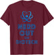 Nerd Out On Biotech T-Shirt - T-Shirt | Maroon