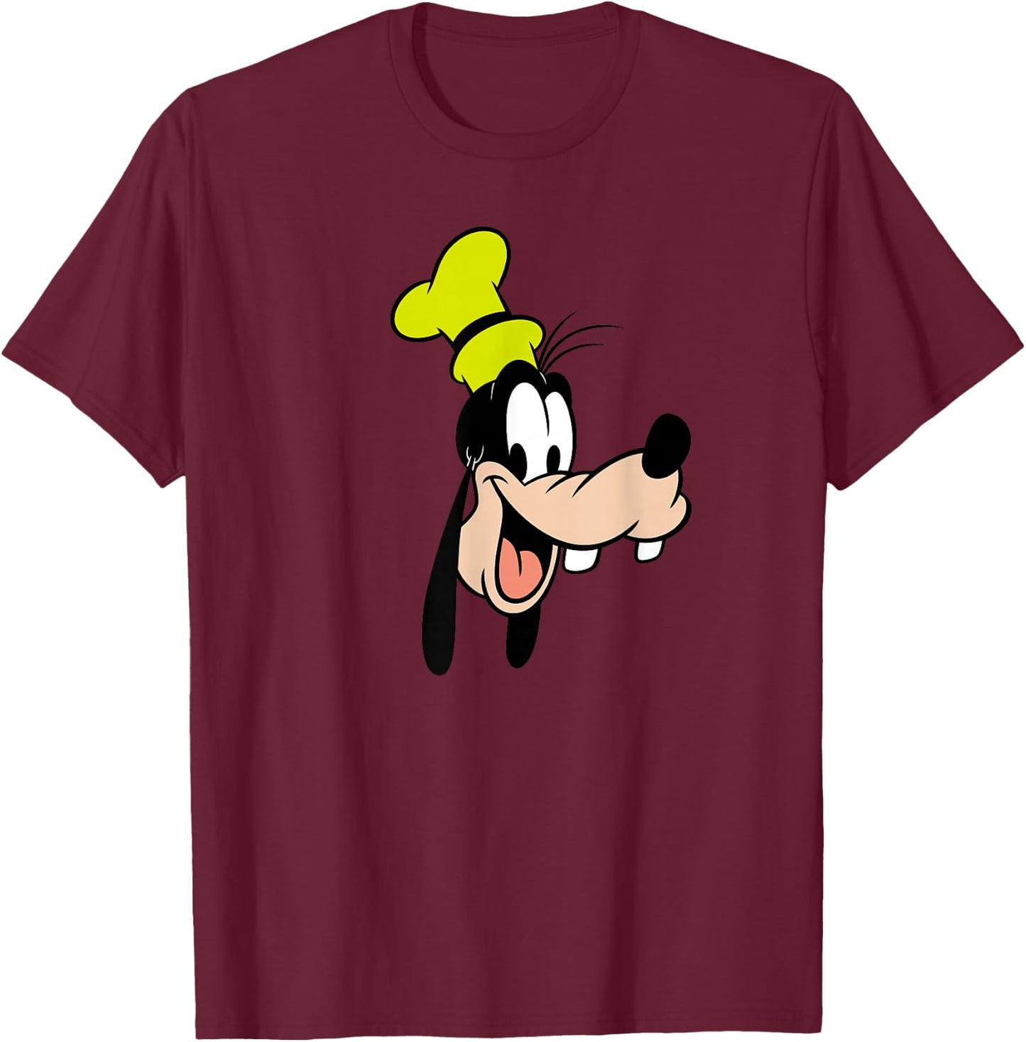 Disney Goofy Single T-Shirt - T-Shirt | Maroon