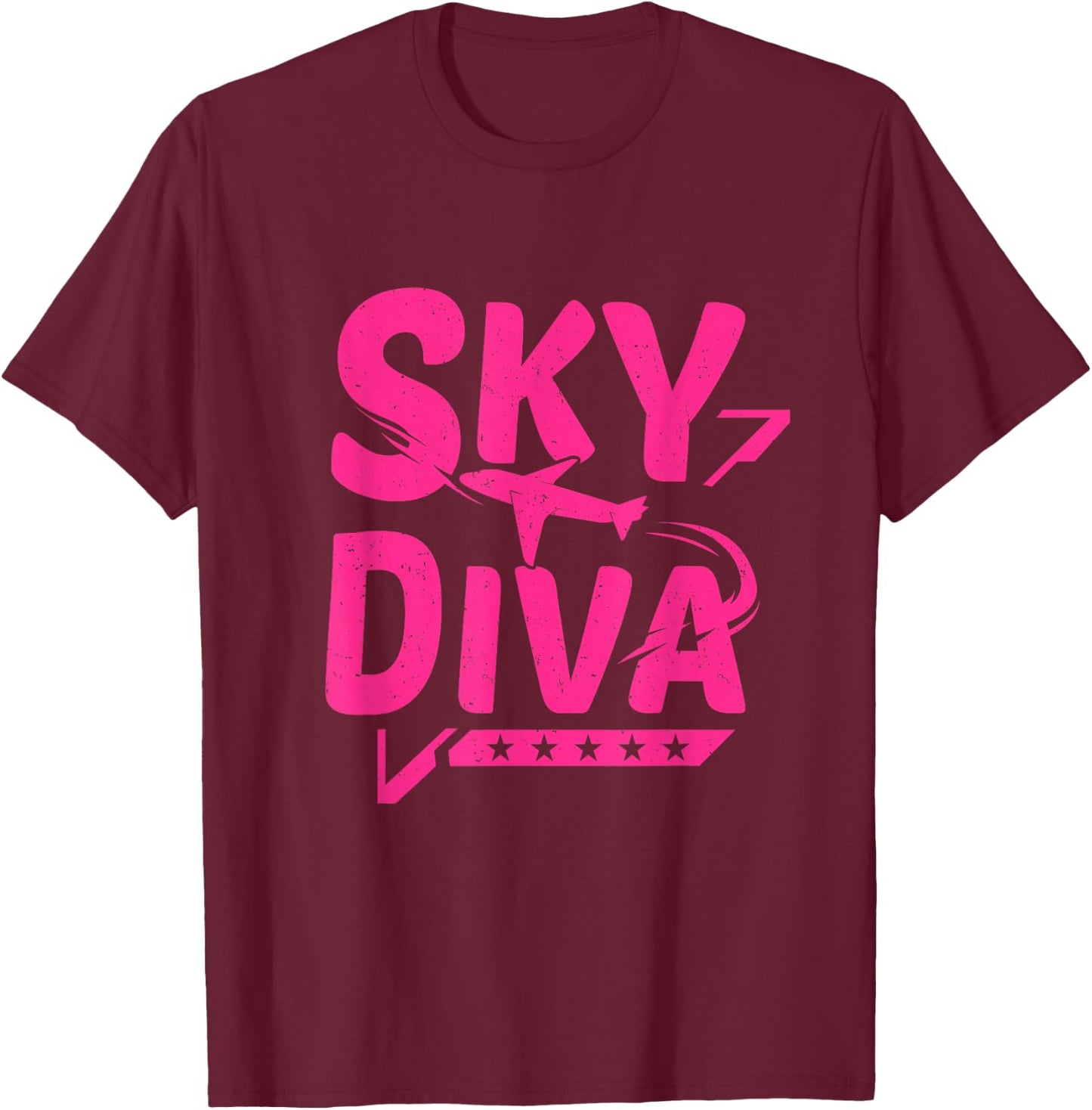 Pilot Outfit Aviation Lovers Airplane Aviator T-Shirt - T-Shirt | Maroon