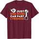 Just One More Car Part I Promise - Car Enthusiast & Mechanic T-Shirt - T-Shirt | Maroon
