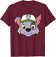 Kids PAW Patrol Large Rocky Character T-Shirt - T-Shirt | Maroon