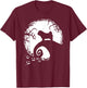 Shar Pei Moon Halloween T-Shirt - T-Shirt | Maroon