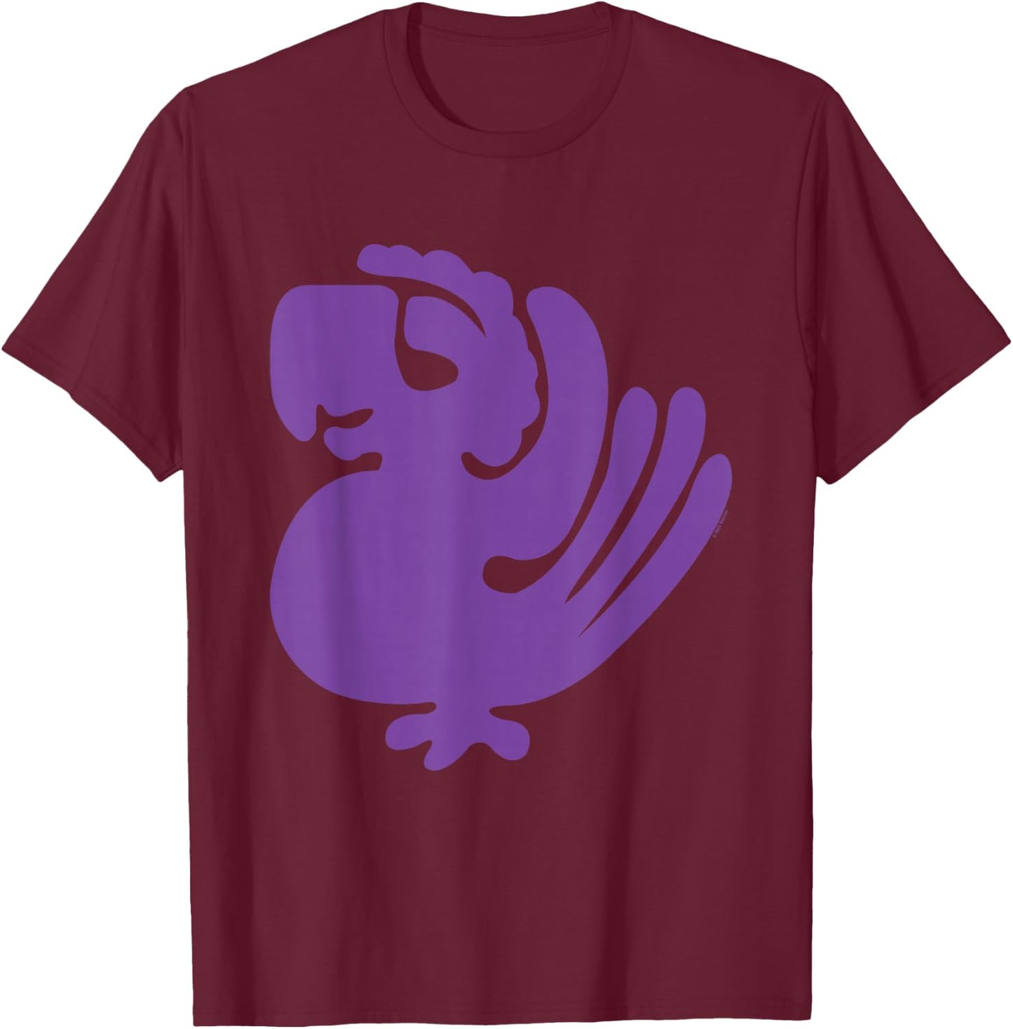 Legends of the Hidden Temple Purple Parrots Alt Logo T-Shirt - T-Shirt | Maroon