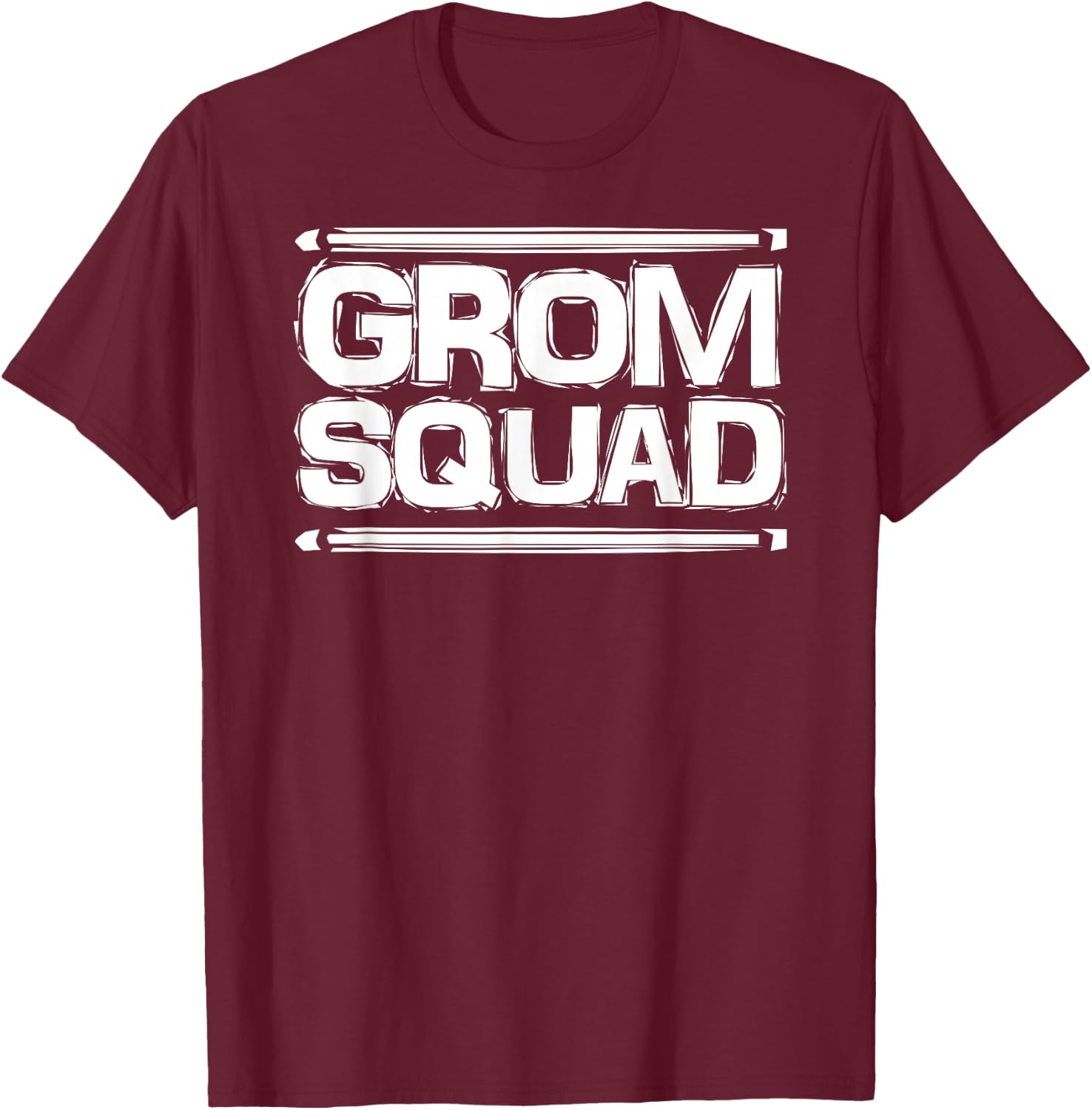 Grom Squad rider T-Shirt - T-Shirt | Maroon