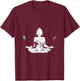 Gardening Yoga - Yogi landscape gardening gardener farmer T-Shirt - T-Shirt | Maroon